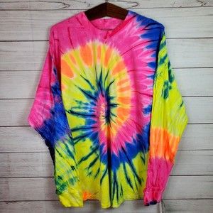 Southern Spirit Long Sleeve Tie Dye Long Sleeve T-Shirt Men's Size XL NWT